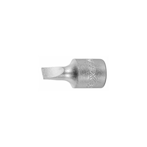Holex Slotted Bit Socket, 1/4 inch Dr, 5.5 mm, 631613 5, 5 631613 5,5 - main